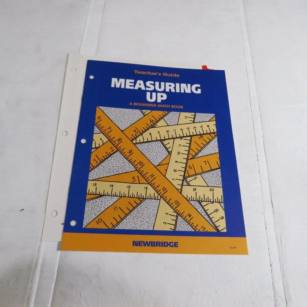 Measuring Up BIG BOOK (almost 2 feet tall) with teacher pages CLASSROOM SIZE